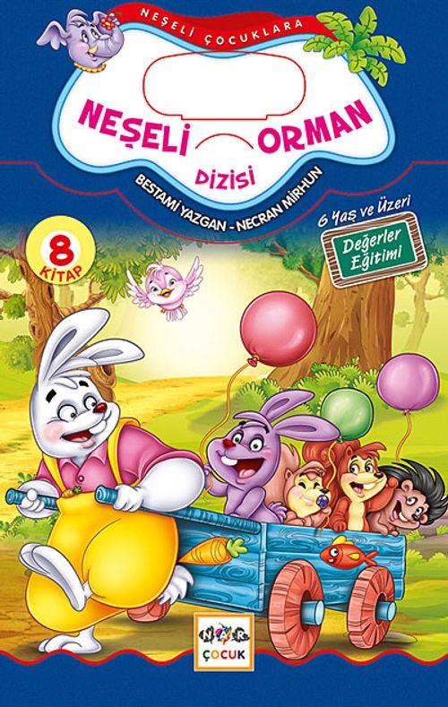 Neşeli Orman Hikayeleri Dizisi (8 Kitap - Küçük Boy)