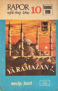 Rapor Aylık Dergi-Kitap 10 Temmuz 1980 (5-E-31)