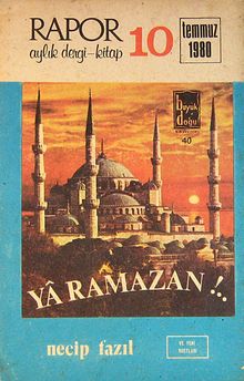 Rapor Aylık Dergi-Kitap 10 Temmuz 1980 (5-E-31)
