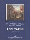 Abdi Tarihi & 1730 Patrona İhtilali Hakkında Bir Eser/ 5-B-34