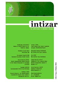 İntizar Üç Aylık İnanç ve Düşünce Dergisi Cilt:1 Sayı:2 Bahar 2014
