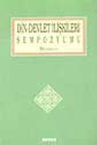 Din Devlet İlişkisi Sempozyumu