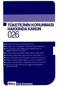 Tüketicinin Korunması Hakkında Kanun / Cep Kanunları 026
