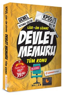 2020 KPSS Lise Ön Lisans Devlet Memuru Tüm Konu