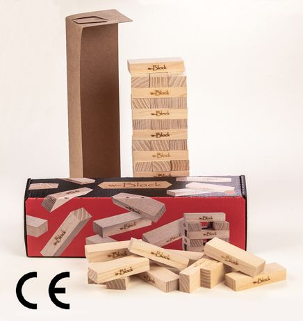 Montessori Ahşap Zeka Oyunları / W-Block Denge Oyunu