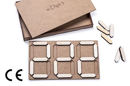 Montessori Ahşap Zeka Oyunları / w-Digit 3