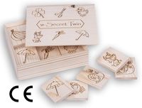 Montessori Ahşap Zeka Oyunları / w-Secret Twin