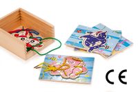 Montessori Ahşap Zeka Oyunları / w-Lace Animal