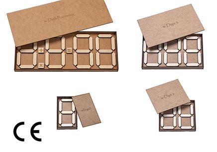 Montessori Ahşap Zeka Oyunları / w-Digit SET