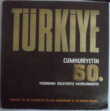 Türkiye Cumhuriyetinin 50. Yıl Kitabı( Kod:20-F-10)
