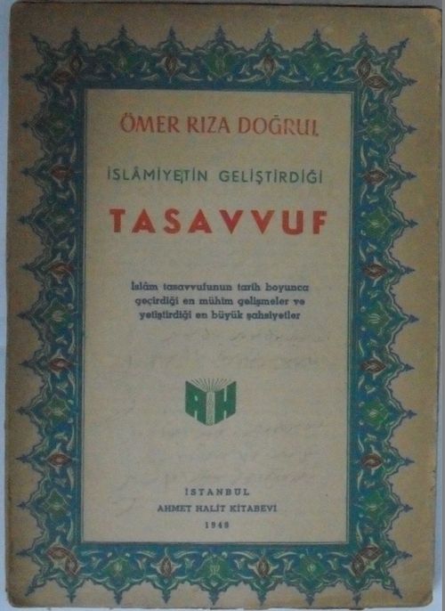 İslamiyetin Geliştirdiği Tasavvuf (Kod:4-H-39)