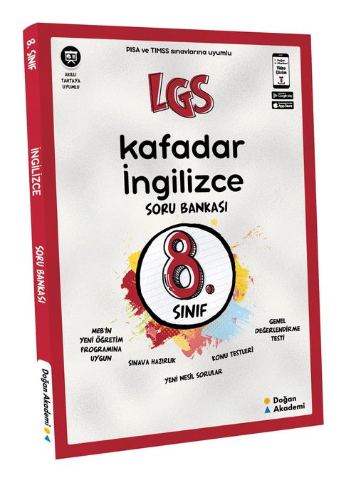 8.Sınıf LGS Kafadar İngilizce Soru Bankası 