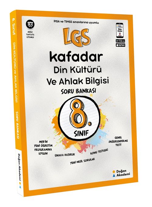 8.Sınıf-LGS Kafadar Din Kültürü ve Ahlak Bilgisi Soru Bankası 