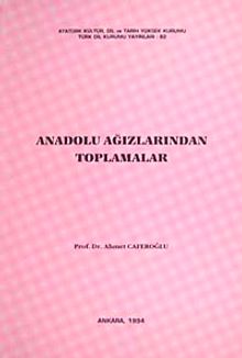 Anadolu Ağızlarından Toplamalar