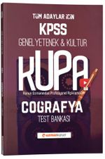2020 KPSS Coğrafya Kupa Konu Konu Test Bankası