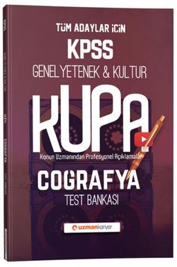 2020 KPSS Coğrafya Kupa Konu Konu Test Bankası