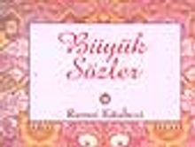 Büyük Sözler