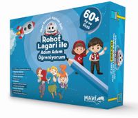 Robot Lagari İle Adım Adım Öğreniyorum 60 + Ay Ve Üstü (9 Kitap)