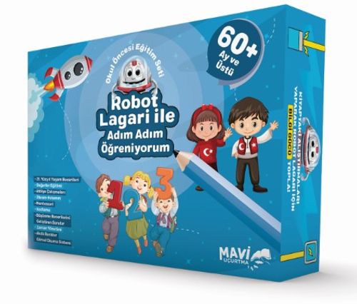 Robot Lagari İle Adım Adım Öğreniyorum 60 + Ay Ve Üstü (9 Kitap)
