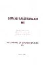Osmanlı Araştırmaları - The Journal of Ottoman Studies (Her sayı)