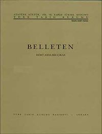 Belleten Cilt:XXX-Sayı:120 Ekim 1966