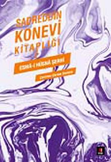 Sadreddin Konevi Kitaplığı - Esma-i Hüsna Şerhi