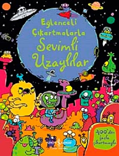 Eğlenceli Çıkartmalarla Sevimli Uzaylılar
