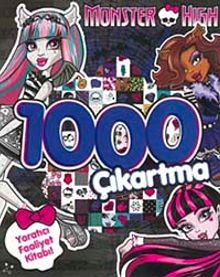 Monster High 1000 Çıkartma Yaratıcı Faaliyet Kitabı
