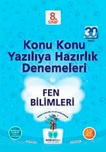 8. Sınıf Fen Bilimleri Konu Konu Yazılıya Hazırlık Denemeleri (30 Adet)
