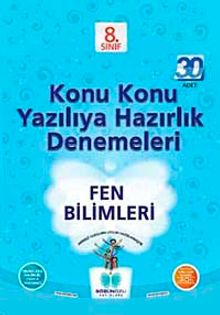 8. Sınıf Fen Bilimleri Konu Konu Yazılıya Hazırlık Denemeleri (30 Adet)