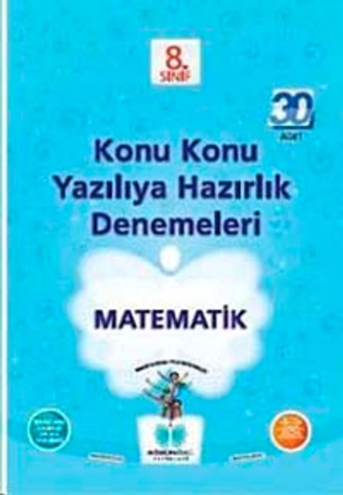8. Sınıf Matematik Konu Konu Yazılıya Hazırlık Denemeleri (30 Adet)