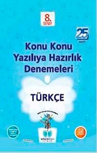 8. Sınıf Türkçe Konu Konu Yazılıya Hazırlık Denemeleri (25 Adet)