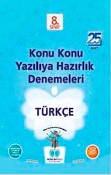8. Sınıf Türkçe Konu Konu Yazılıya Hazırlık Denemeleri (25 Adet)