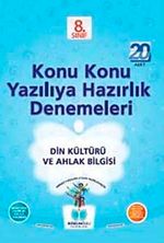 8. Sınıf Din Kültürü ve Ahlak Bilgisi Konu Konu Yazılıya Hazırlık Denemeleri (20 Adet)