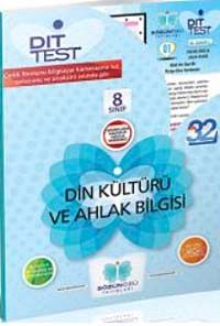 8.Sınıf Din Kültürü ve Ahlak Bilgisi Dıt Test (32 Adet)