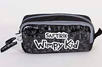 Saftirik İkili Kalem Çantası (Siyah)