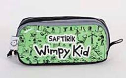 Saftirik İkili Kalem Çantası (Yeşil)