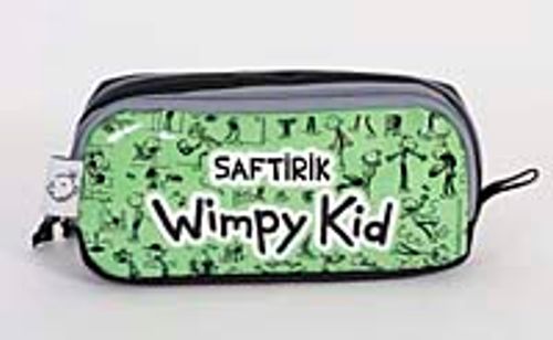 Saftirik İkili Kalem Çantası (Yeşil)