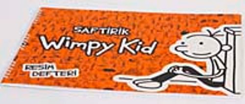 Saftirik Resim Defteri (Turuncu) (17x25)