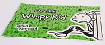 Saftirik Resim Defteri Yeşil (35x25)