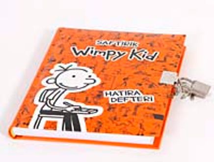 Saftirik Hatıra Defteri Turuncu (Kilitli) (14x20)