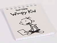 Saftirik Spirallı 1 Bloknot (Beyaz)