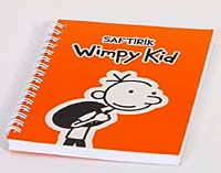 Saftirik A6 Spirallı Bloknot (Turuncu)