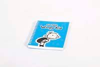 Saftirik A6 Spirallı Bloknot (Mavi)