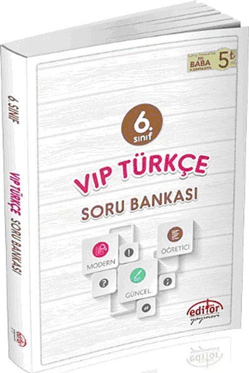 6. Sınıf Türkçe Soru Bankası