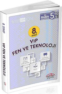 8. Sınıf Vip Fen ve Teknoloji Konu Anlatımlı