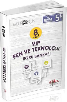 8. Sınıf Vip Fen ve Teknoloji Soru Bankası
