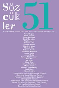 Sözcükler İki Aylık Edebiyat Dergisi Sayı:51 Eylül-Ekim 2014