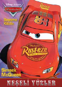 Disney Neşeli Yüzler - Arabalar - Öykülü Boyama