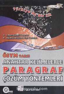 ÖSYM Tarzı Anahtar Kelimelerle Paragraf Çözüm Yöntemleri - Şener Bostancı